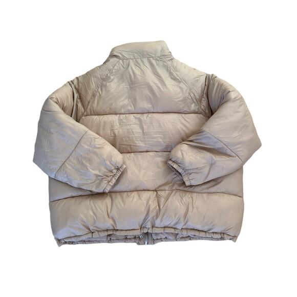 Abercrombie & Fitch - Utility Puffer Jacket in Tan - Picture 3 of 4